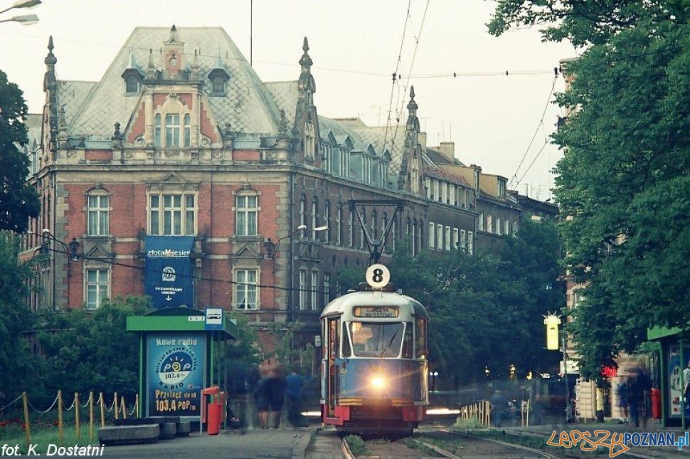Tramwaj na Placu Ratajskiego – rok 1999