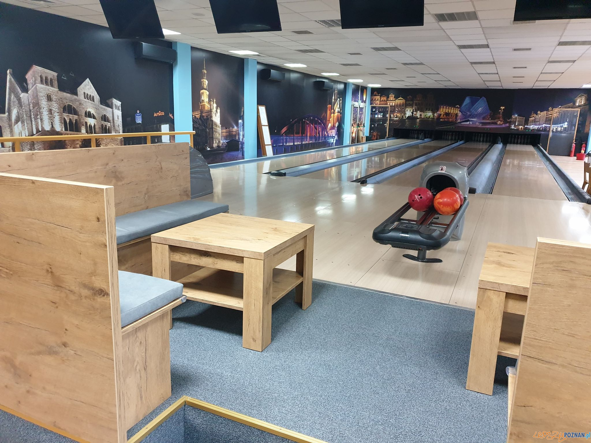 Bowling na Ratajach otwarty po remoncie