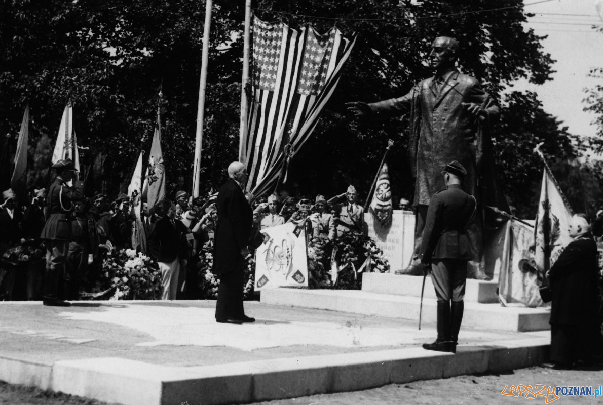 Pomnik Wilsona odsloniecie 1931 [IKC NAC] (4) Foto: IKC NAC