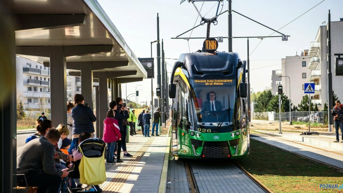 Naramowice otwarcie trasy tram [2022_04_23] [UMP] (1) Foto: UMP
